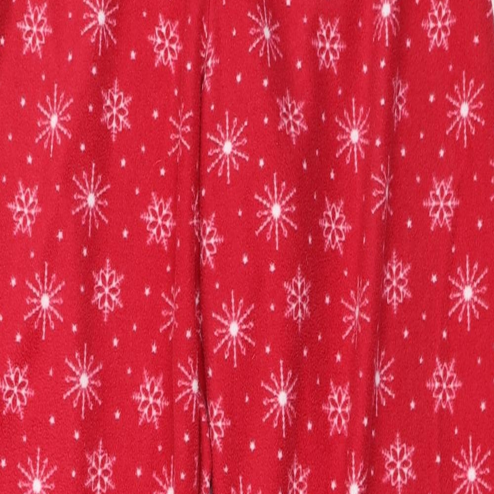 F&F  Womens Red Check  Trousers  Size 12 L25 in