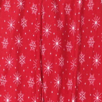 F&F  Womens Red Check  Trousers  Size 12 L25 in