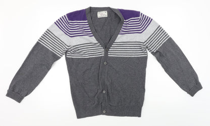 original knitwear  Womens Grey   Cardigan Jumper Size M
