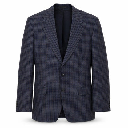 Marks & Spencer  Mens Blue Check  Jacket Blazer Size 40