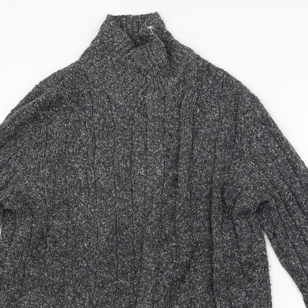 Preworn  Womens Grey   Cardigan Jumper Size M