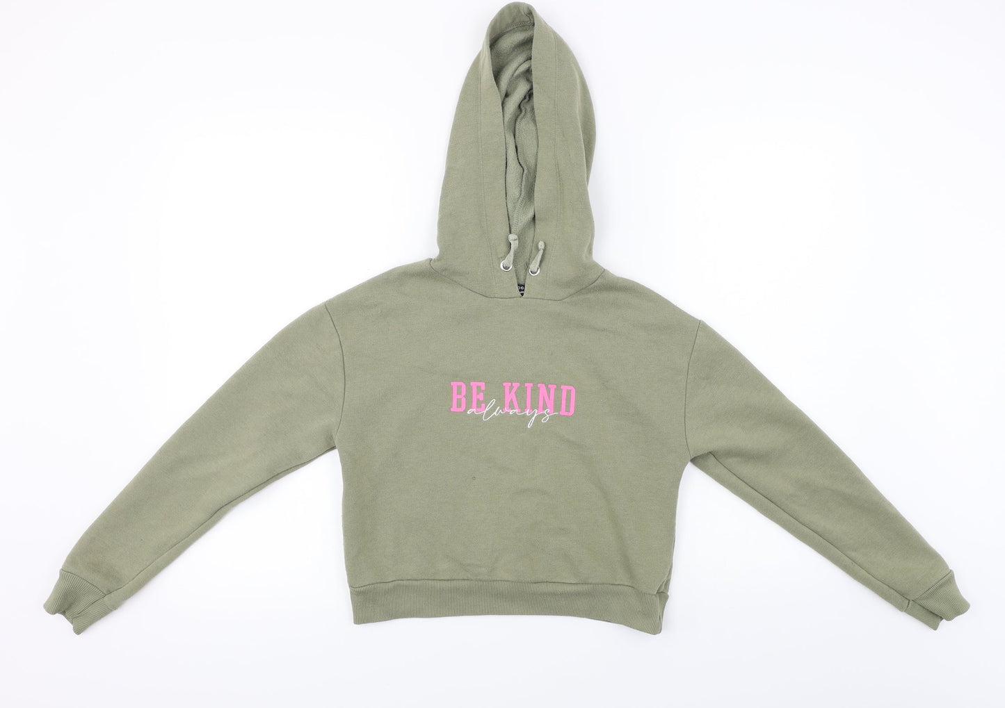 New Look  Girls Green   Pullover Hoodie Size 10-11 Years