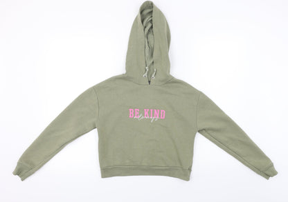 New Look  Girls Green   Pullover Hoodie Size 10-11 Years