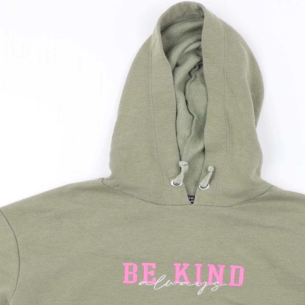 New Look  Girls Green   Pullover Hoodie Size 10-11 Years