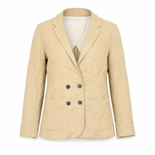 Womens UK Size S Zara Regular Beige Blazer