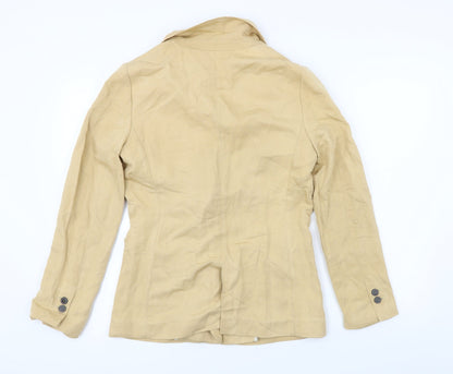 Zara Womens Beige   Jacket Blazer Size S