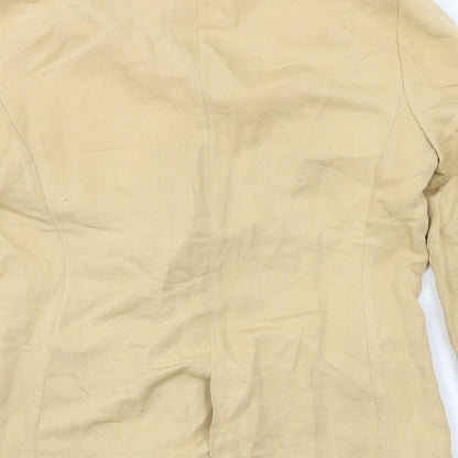 Zara Womens Beige   Jacket Blazer Size S