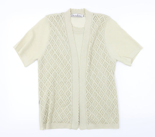 Pure & Natural  Womens Beige   Pullover Jumper Size M