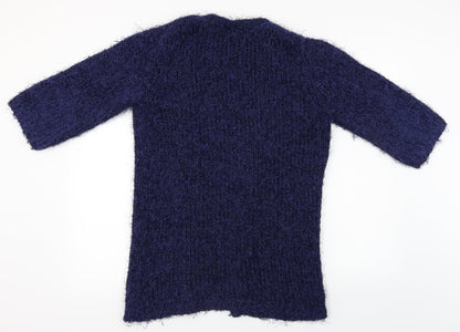 F&F  Womens Blue   Cardigan Jumper Size 10