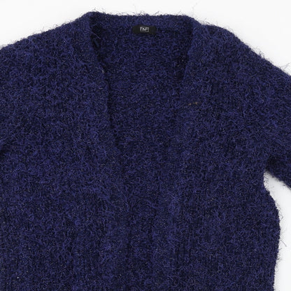 F&F  Womens Blue   Cardigan Jumper Size 10
