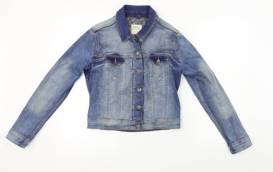 Papaya  Womens Blue   Jacket Coat Size 10