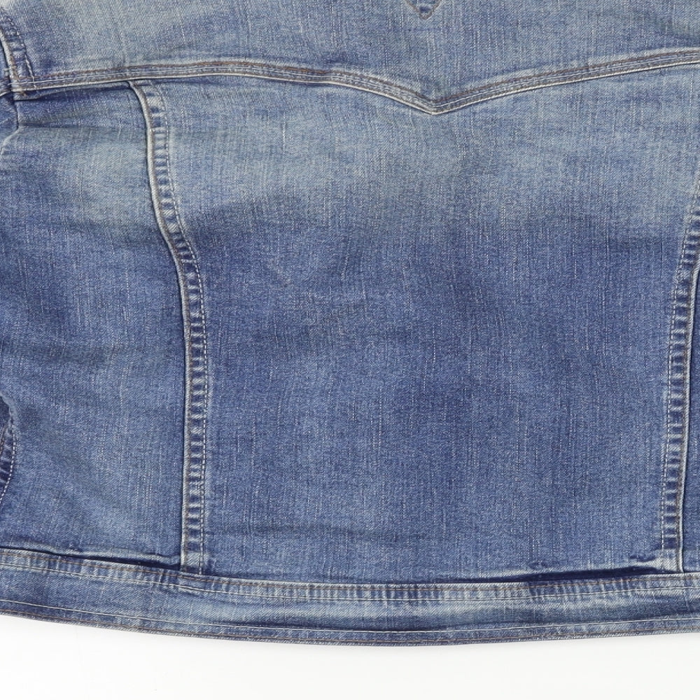 Papaya  Womens Blue   Jacket Coat Size 10