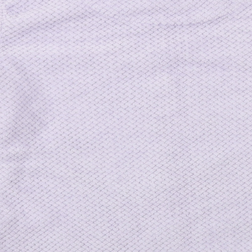 love to lounge     Womens Purple Houndstooth  Pullover Jumper Size L
