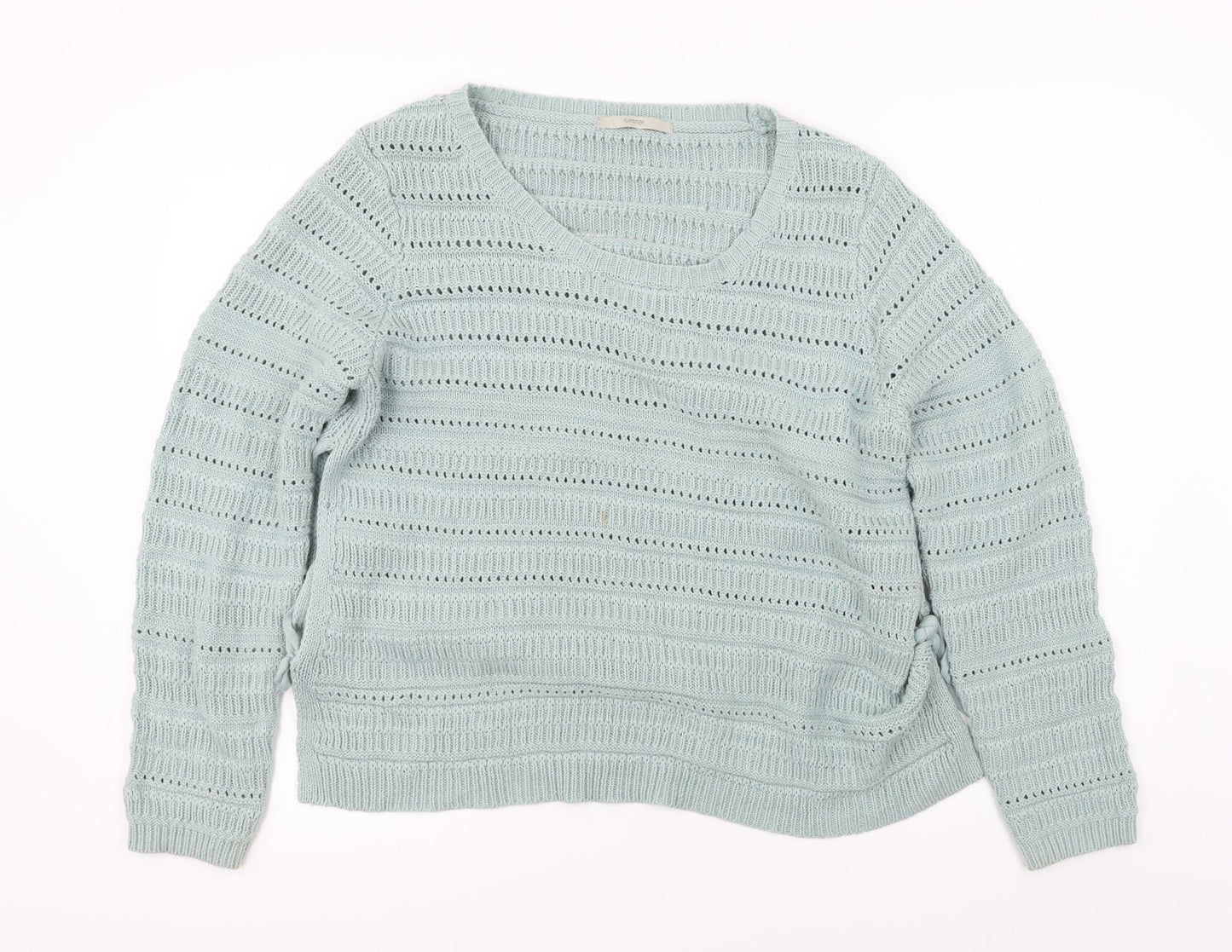 George  Womens Blue   Pullover Jumper Size 12