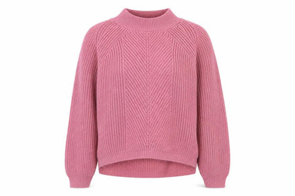 Select Womens Pink  Knit Pullover Jumper Size M