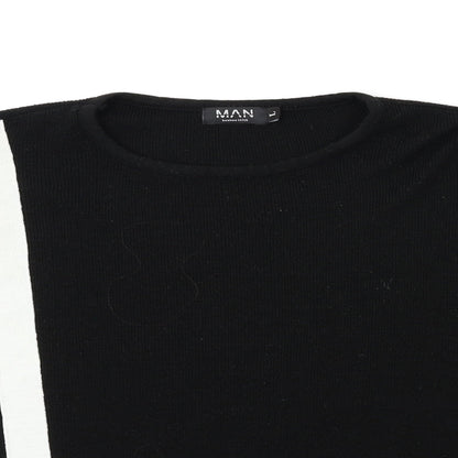 Boohoo Mens Red  Knit Pullover Jumper Size L