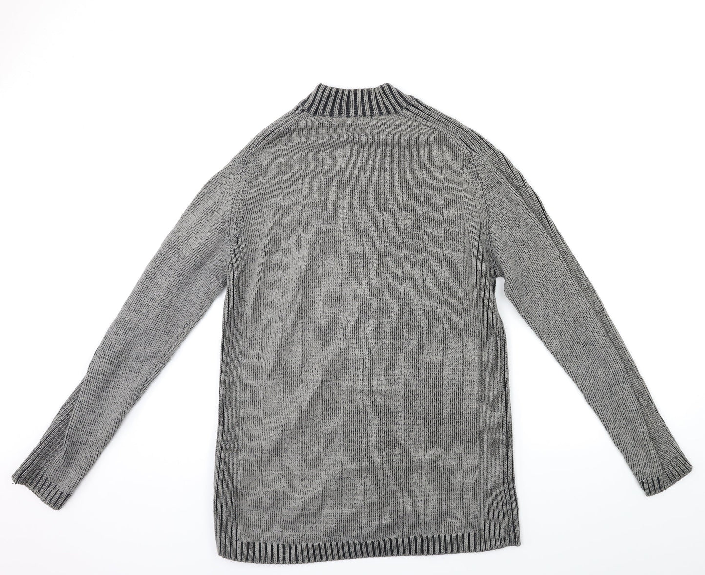 Woodville Mens Grey   Cardigan Jumper Size M