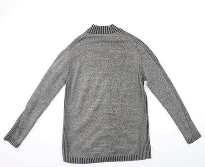 Woodville Mens Grey   Cardigan Jumper Size M