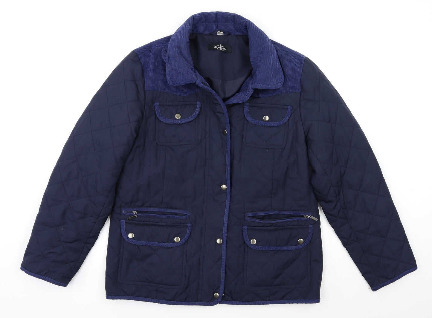 David parry Womens Blue   Jacket Coat Size 14