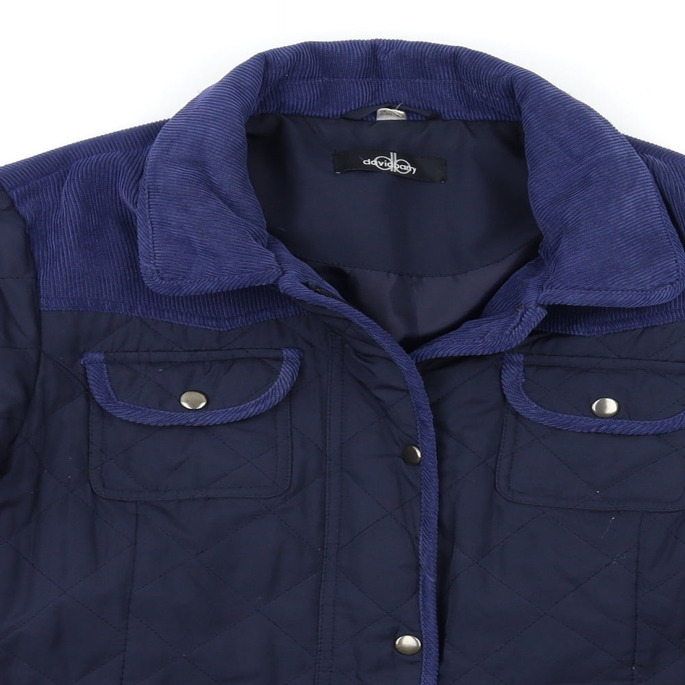 David parry Womens Blue   Jacket Coat Size 14