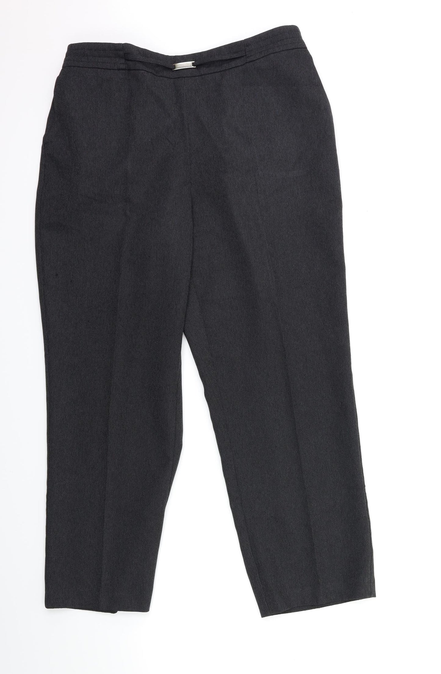 Womens UK Size 14 BHS Regular Fit  Grey Trousers