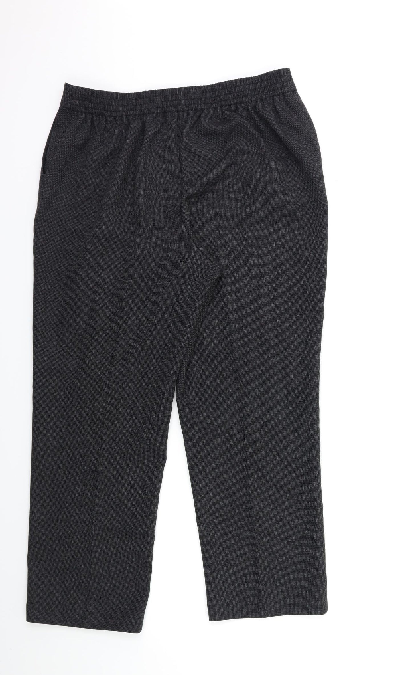 Womens UK Size 14 BHS Regular Fit  Grey Trousers