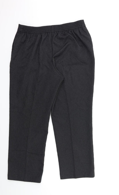 Womens UK Size 14 BHS Regular Fit  Grey Trousers
