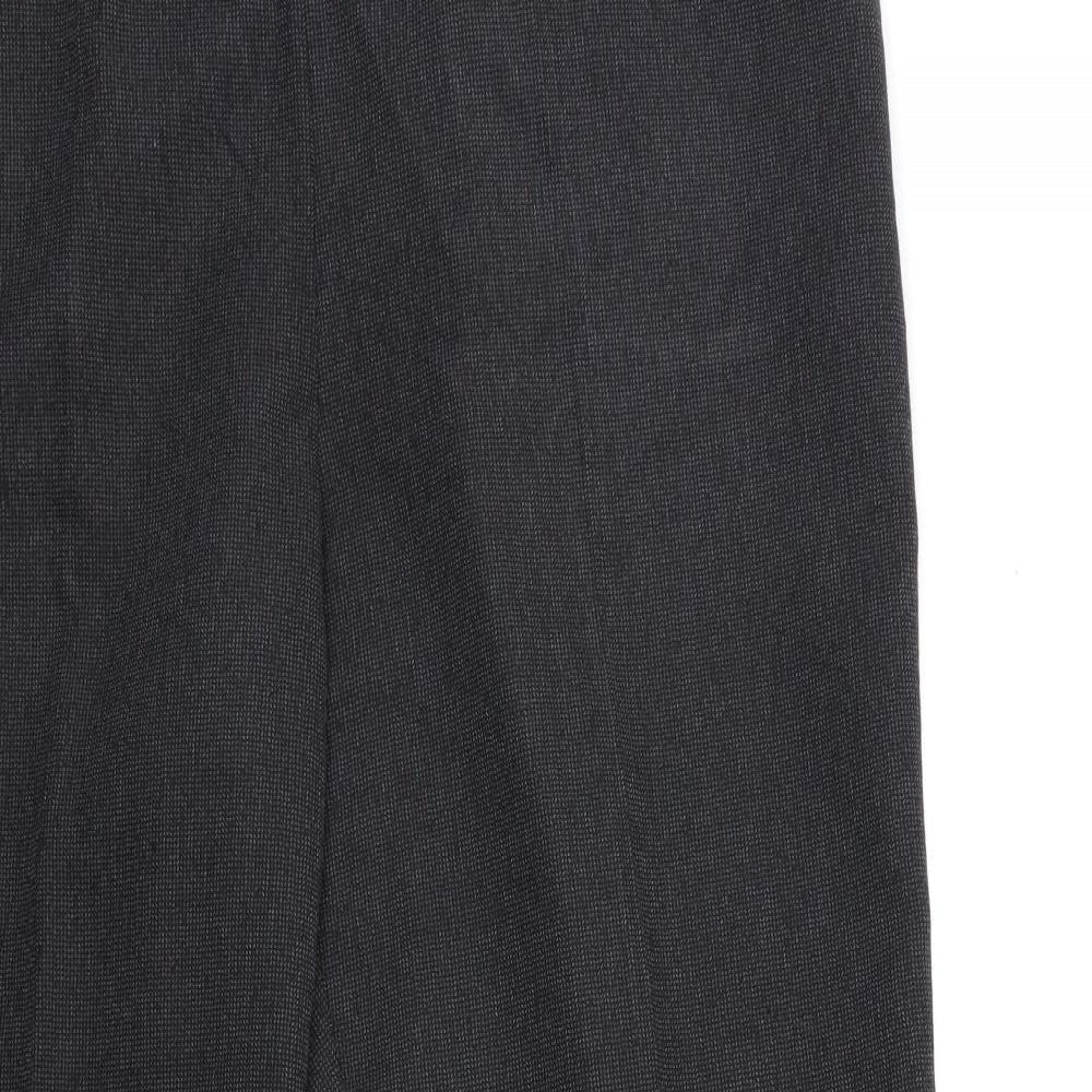 Womens UK Size 14 BHS Regular Fit  Grey Trousers