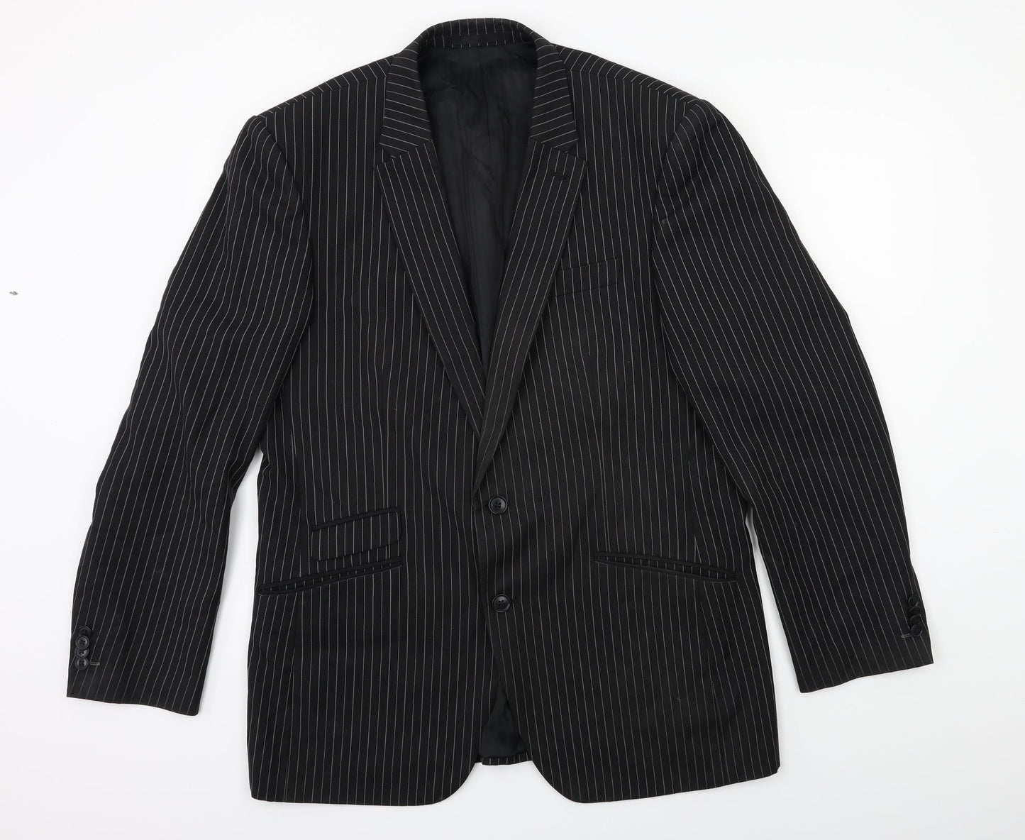 Mens UK Size 42 NEXT Regular Black Suit Jacket