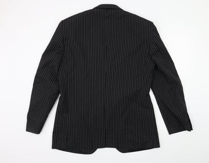 Mens UK Size 42 NEXT Regular Black Suit Jacket
