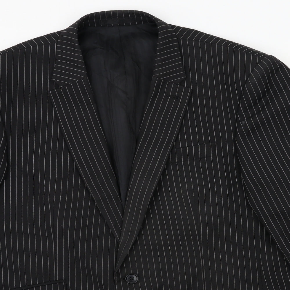 Mens UK Size 42 NEXT Regular Black Suit Jacket