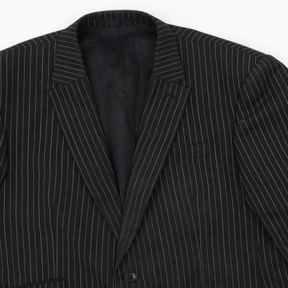 Mens UK Size 42 NEXT Regular Black Suit Jacket