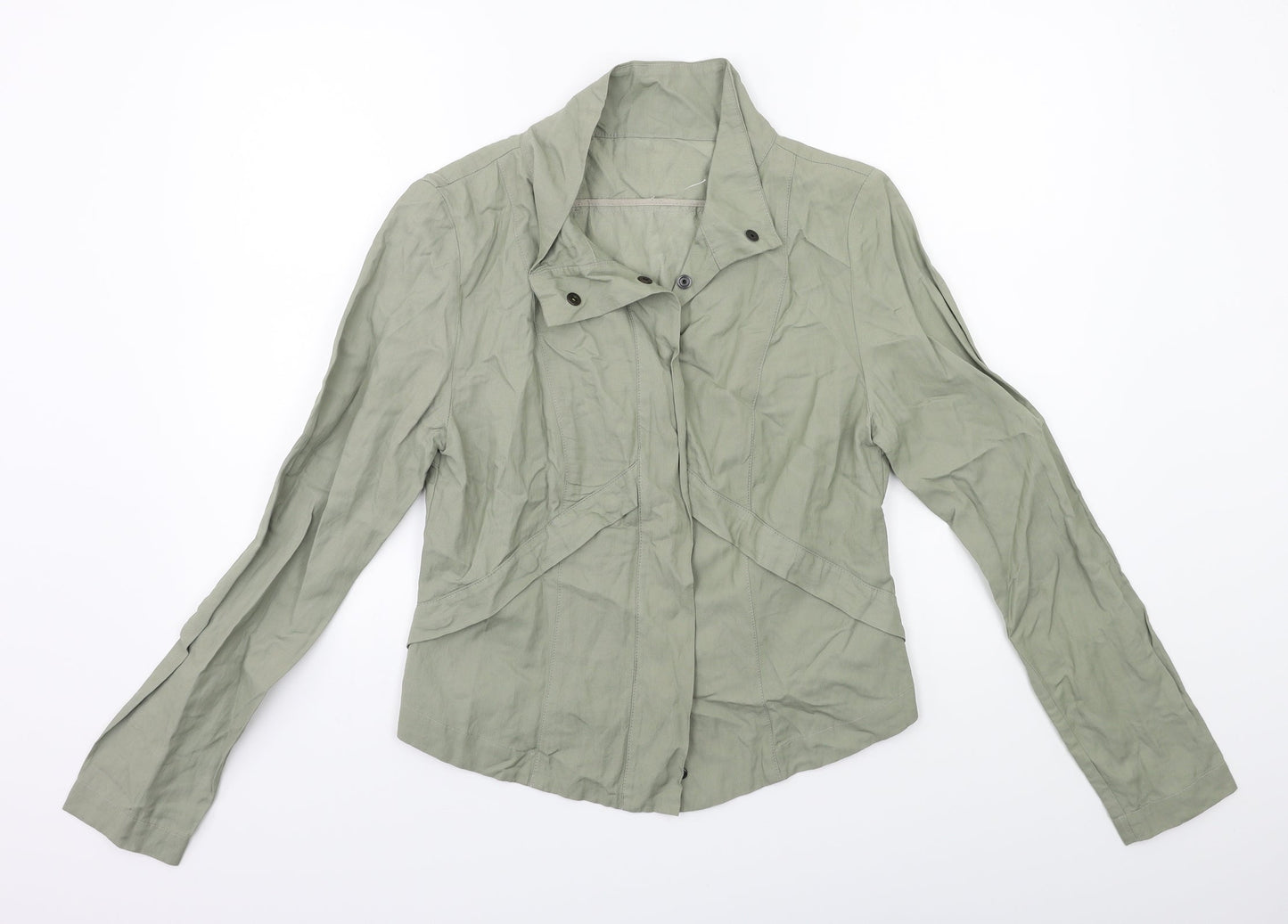 Womens UK Size 12 Preworn Green Jacket