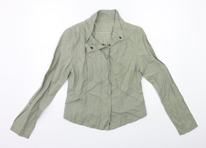 Womens UK Size 12 Preworn Green Jacket