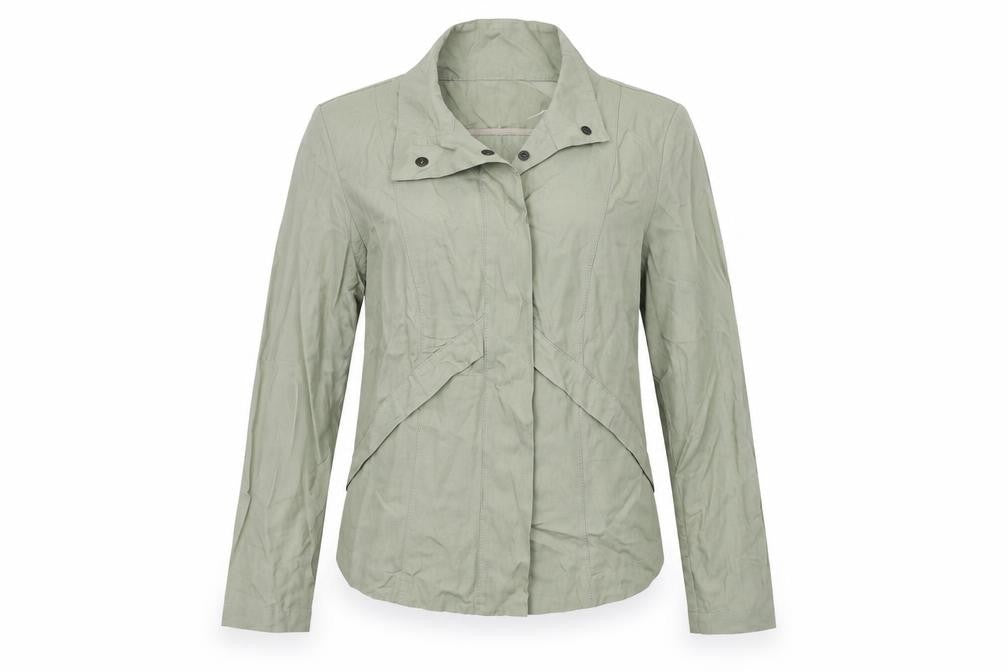 Womens UK Size 12 Preworn Green Jacket