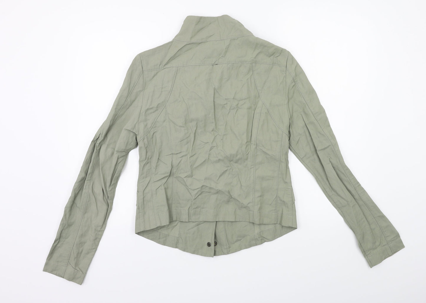 Womens UK Size 12 Preworn Green Jacket