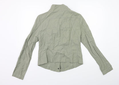 Womens UK Size 12 Preworn Green Jacket