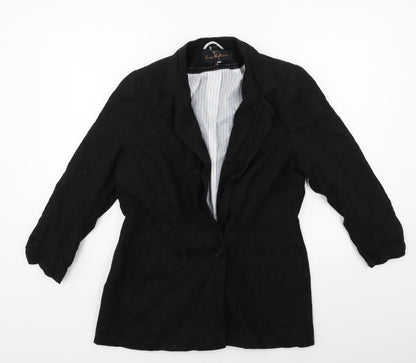 Womens UK Size 10 EVIE Black Jacket