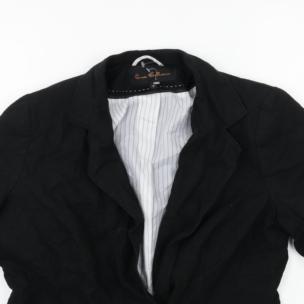 Womens UK Size 10 EVIE Black Jacket