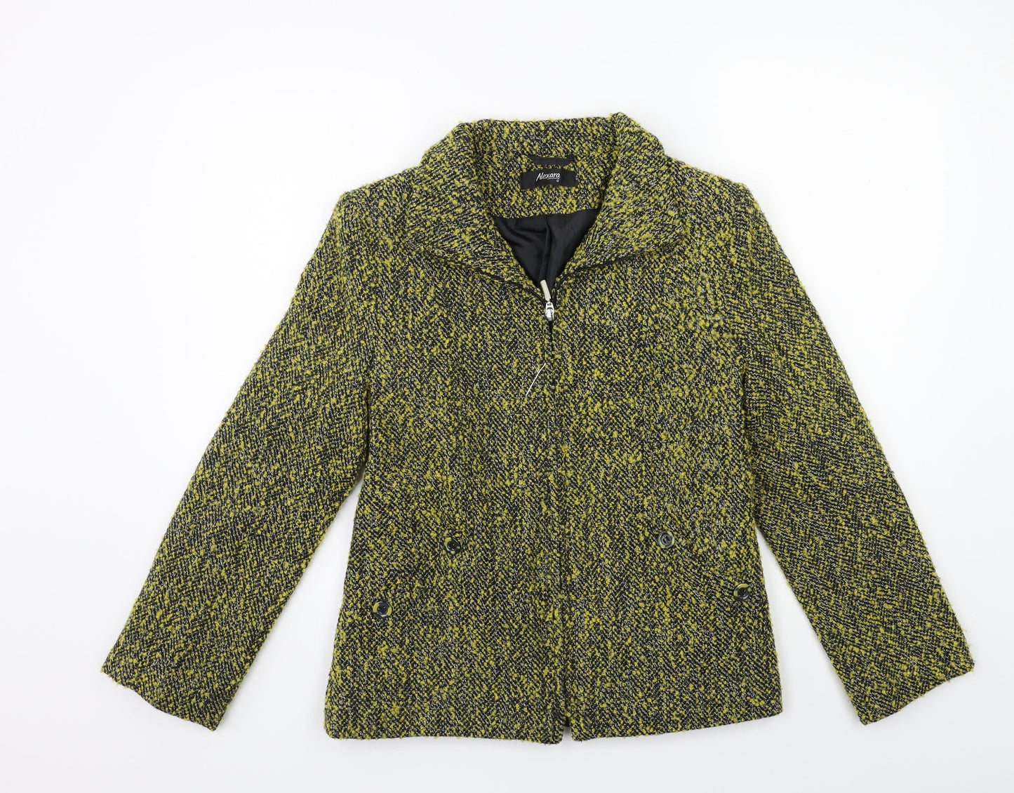 Womens UK Size 12 ALEXARA Yellow Jacket