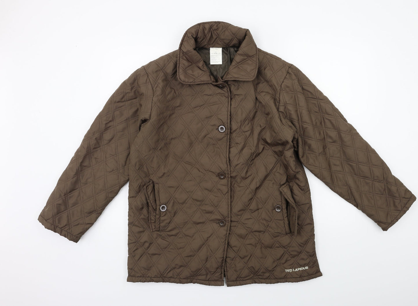 Mens UK Size S TED LAPIDUS Brown Jacket