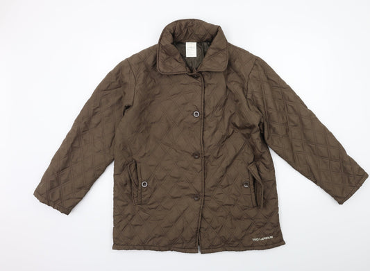 Mens UK Size S TED LAPIDUS Brown Jacket