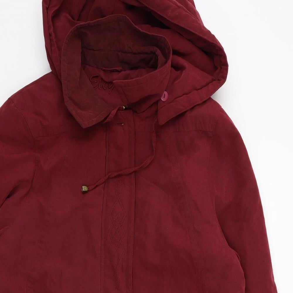 Womens UK Size 12 Eleganze Red Jacket