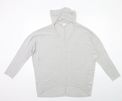 Apricot Womens Grey  Knit Pullover Jumper Size M