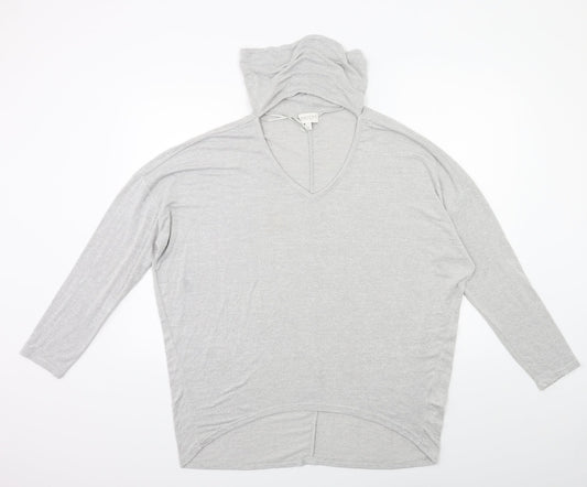 Apricot Womens Grey  Knit Pullover Jumper Size M