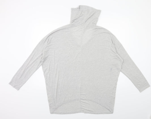 Apricot Womens Grey  Knit Pullover Jumper Size M