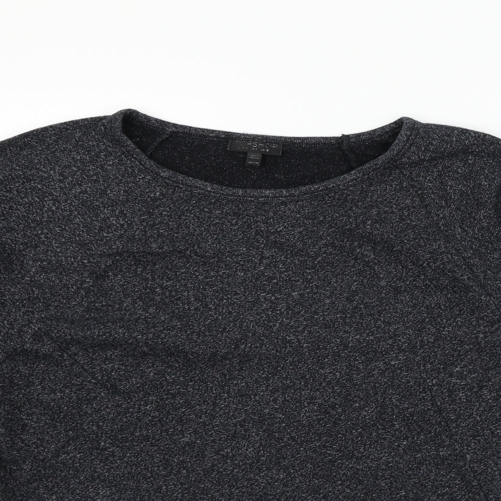 Topshop Womens Grey   Pullover Jumper Size 8