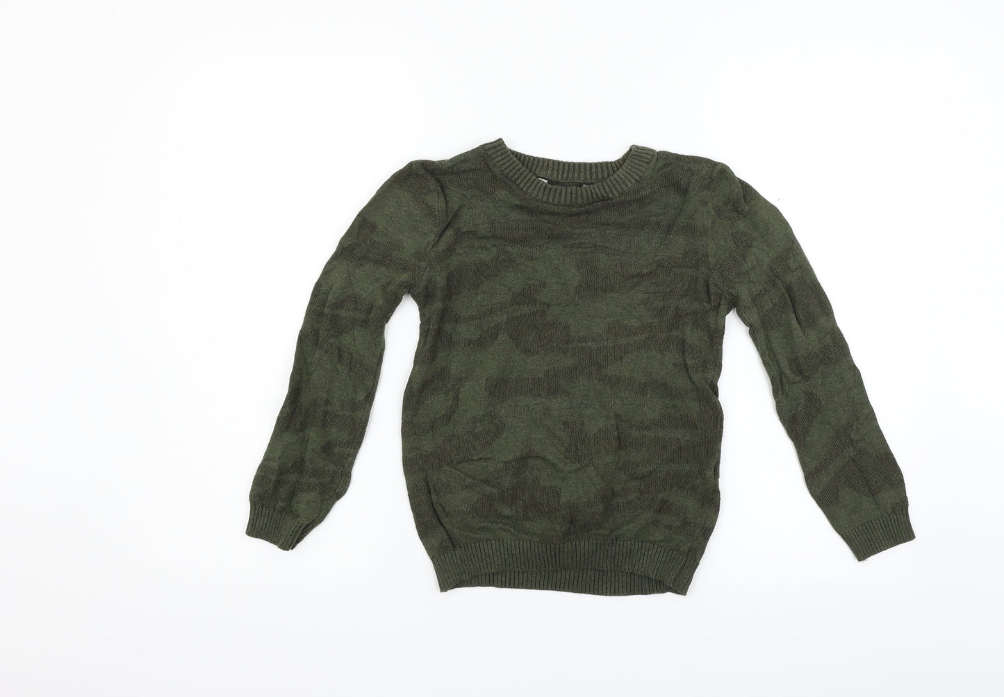 George Girls Green   Pullover Jumper Size 8-9 Years