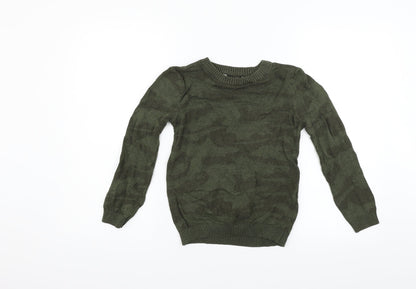 George Girls Green   Pullover Jumper Size 8-9 Years
