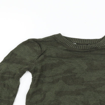 George Girls Green   Pullover Jumper Size 8-9 Years